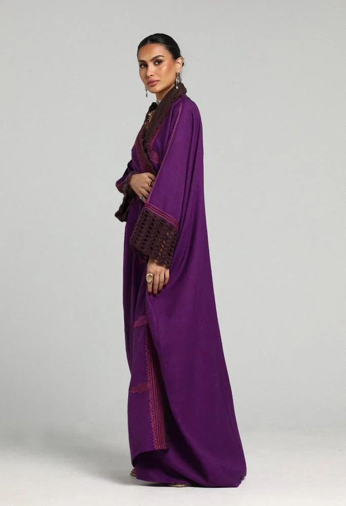 Sassberry Linen Abaya - Image 6