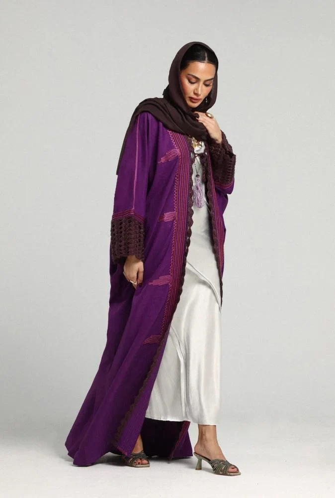Sassberry Linen Abaya - Image 7