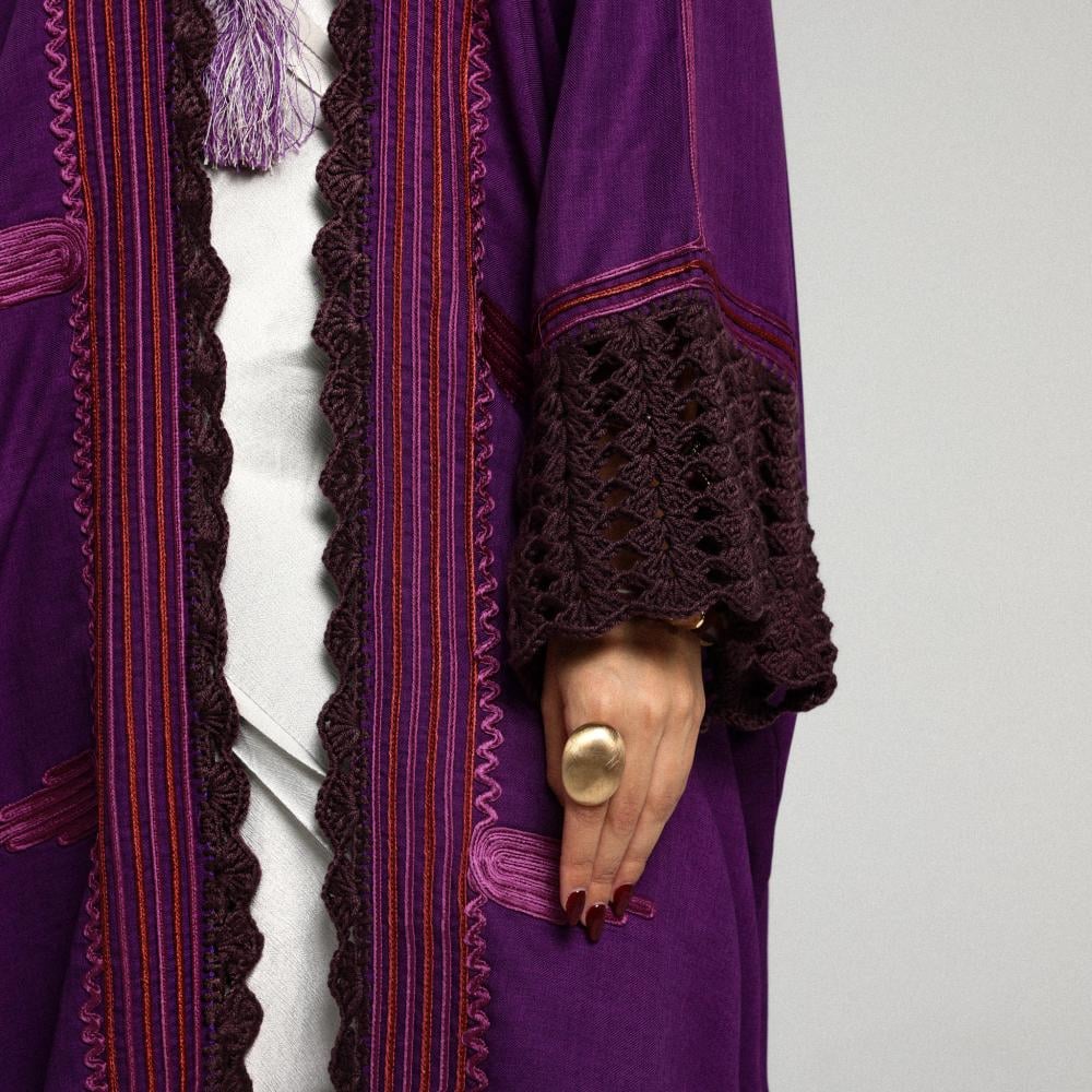 Sassberry Linen Abaya - Image 8