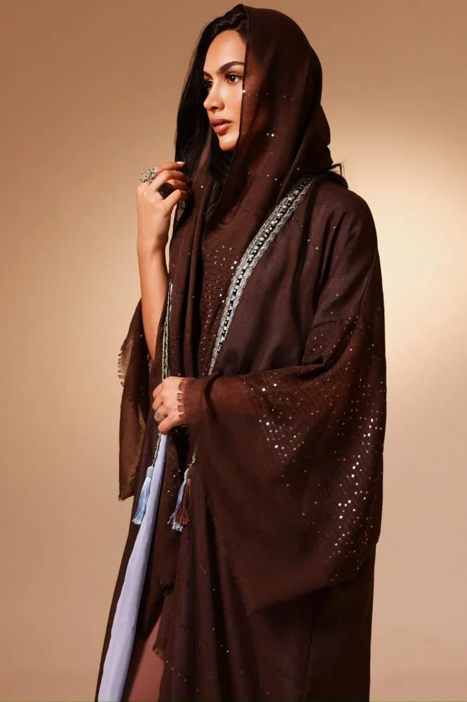 Sepia Cotton Abaya - Image 6