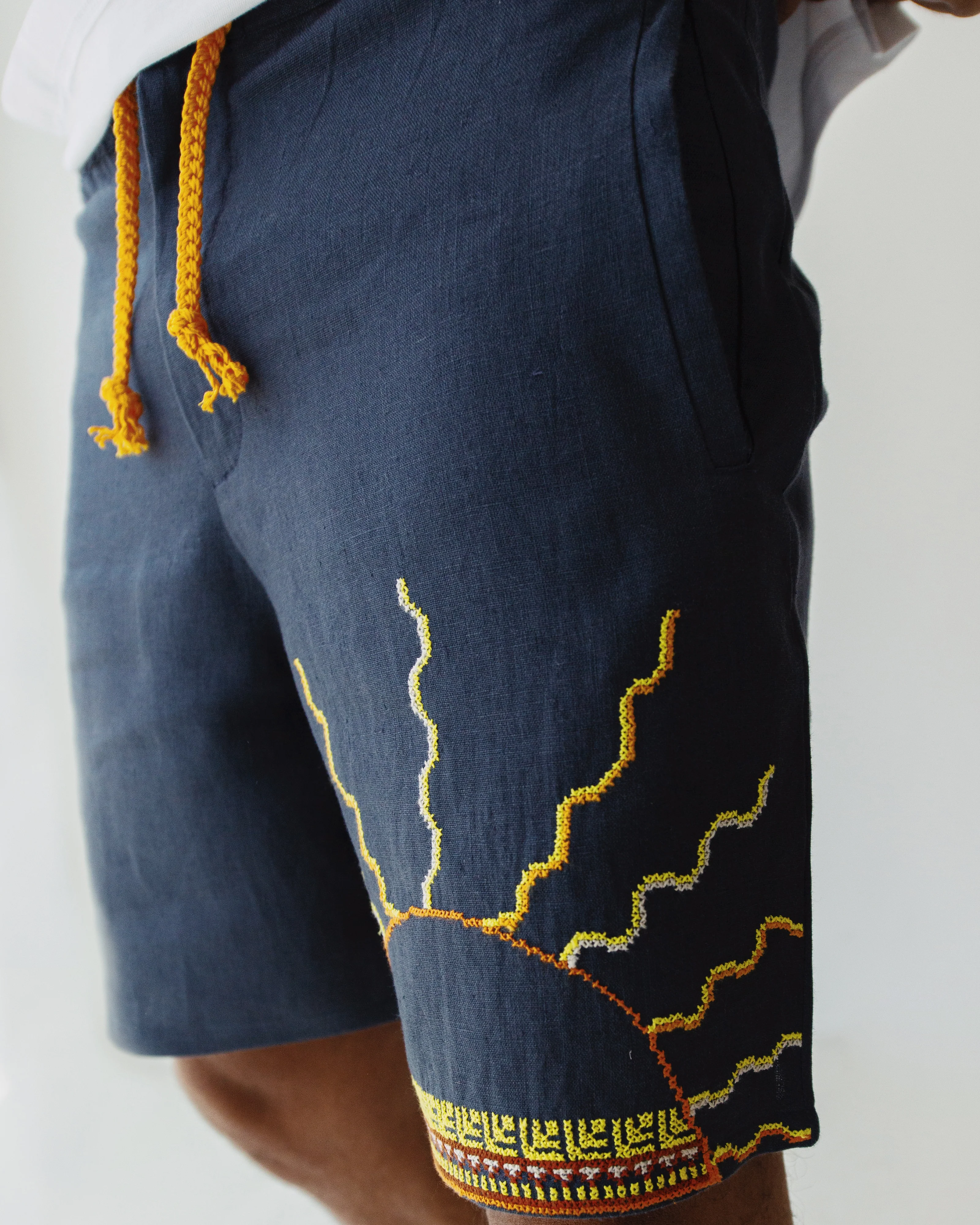 Navy Shams Short - Image 3