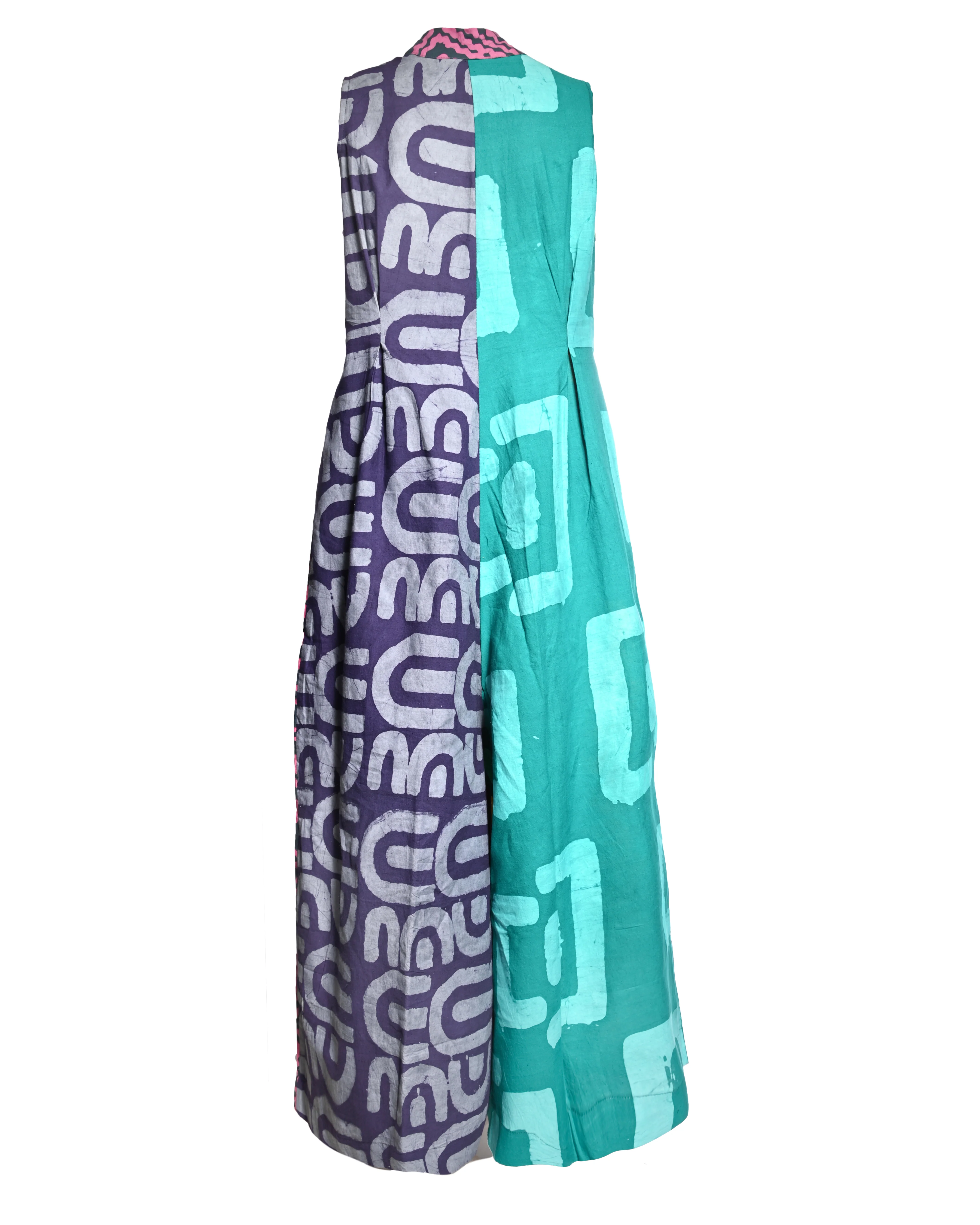 Teal Green Multicolor Jumpsuit - Image 4