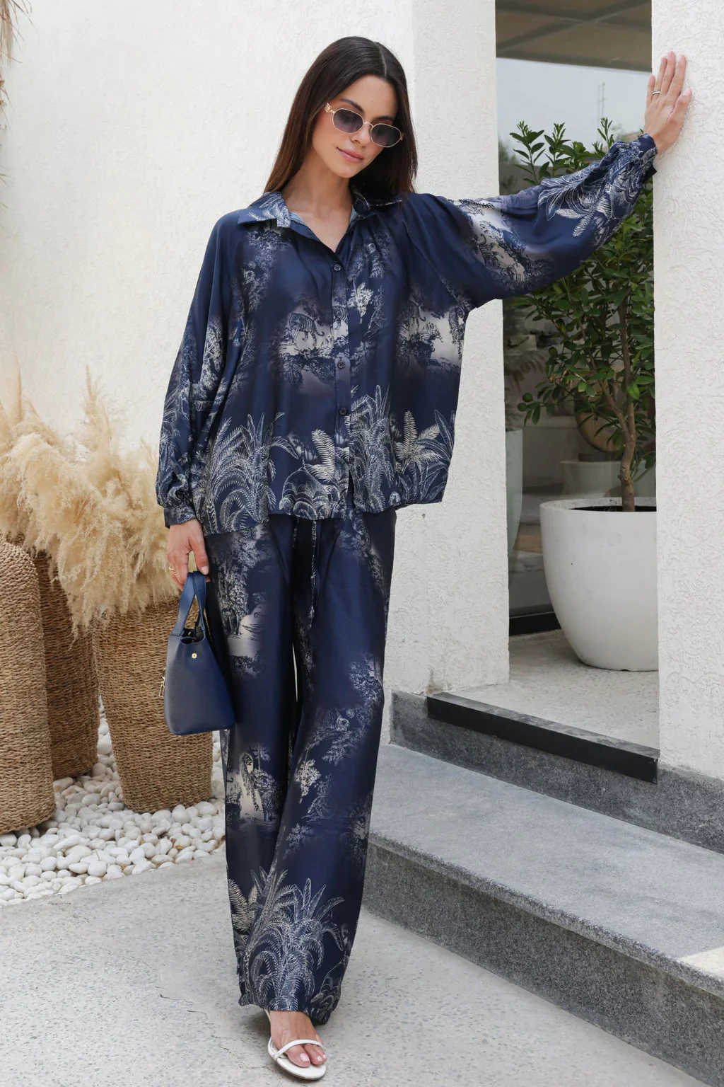 The Andrea Set | Navy