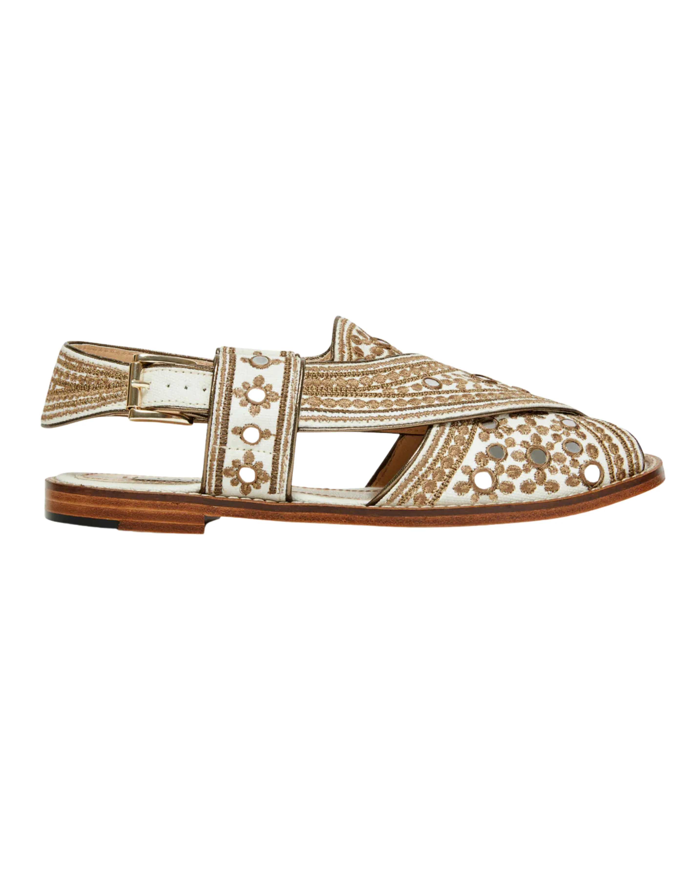 The Balochi Brown Sandals - Image 3