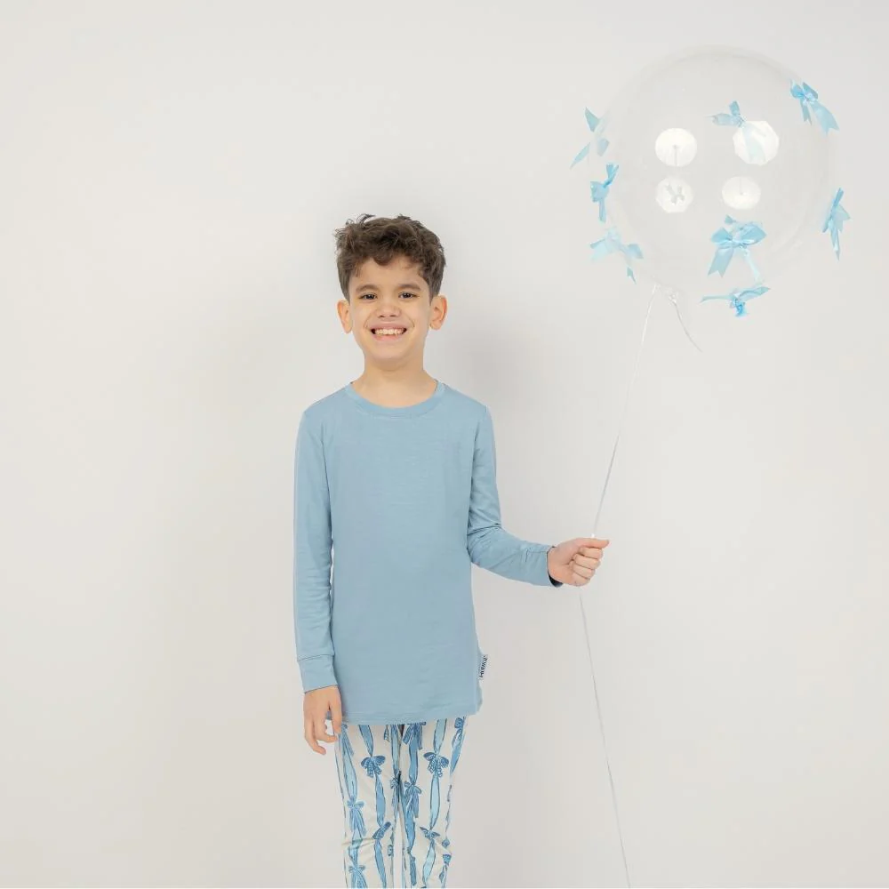 Tied With Love Blue Pajama - Image 5