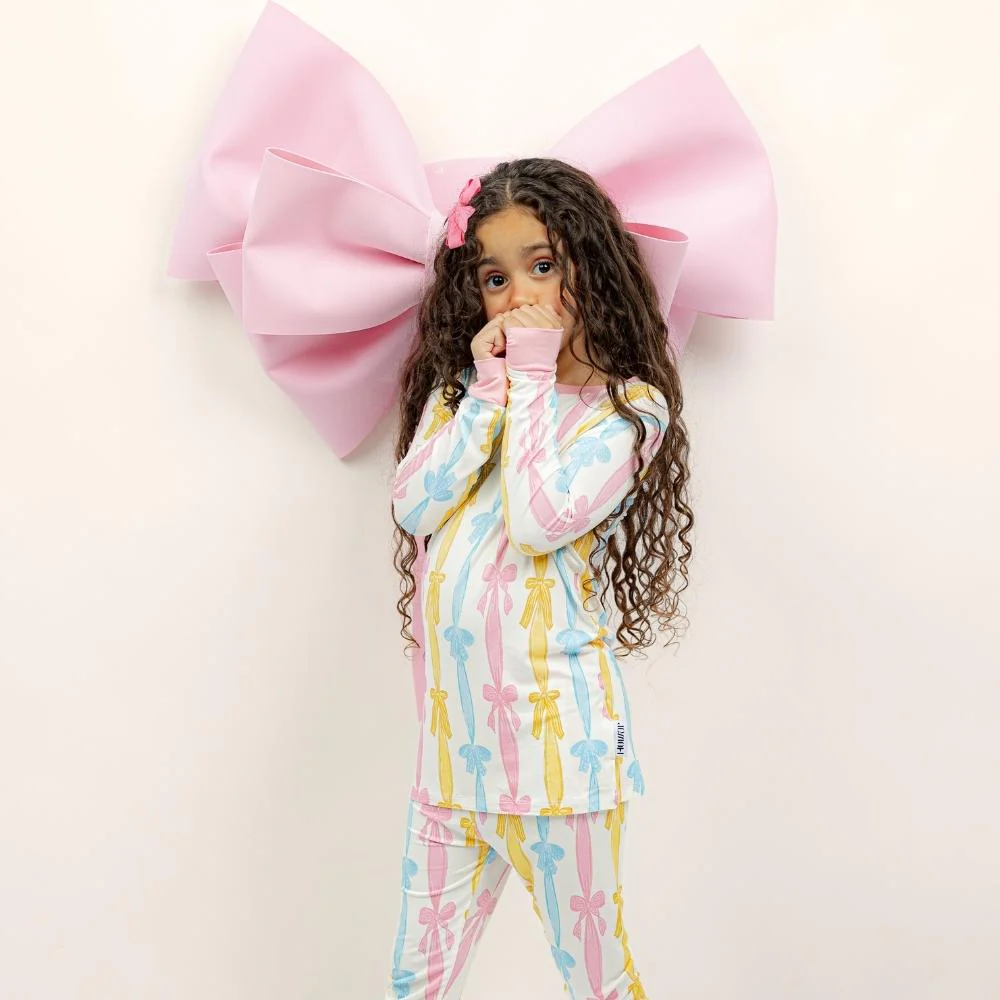 Tied With Love Pink Pajama - Image 2