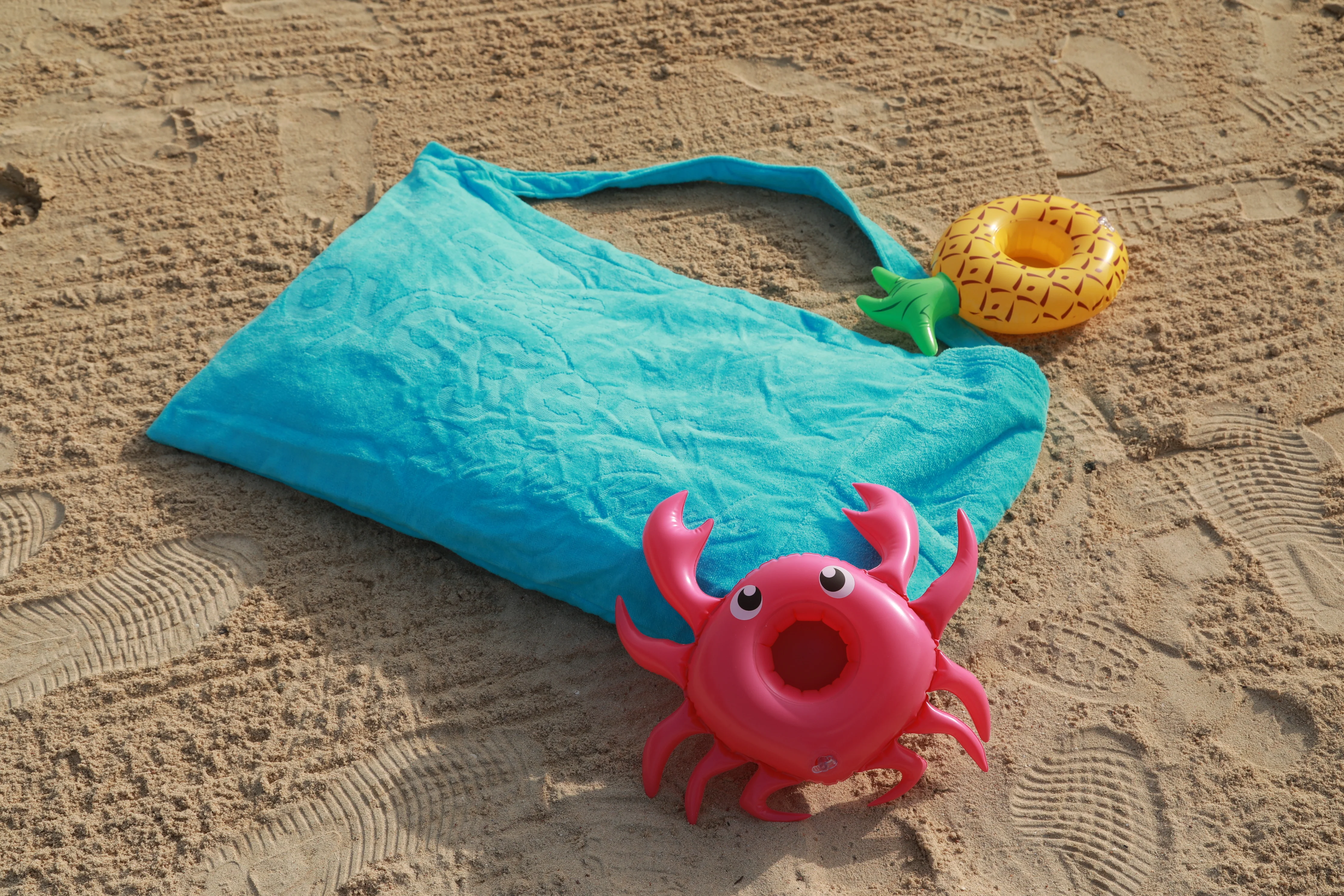 Turquoise Beach Bag - Image 3
