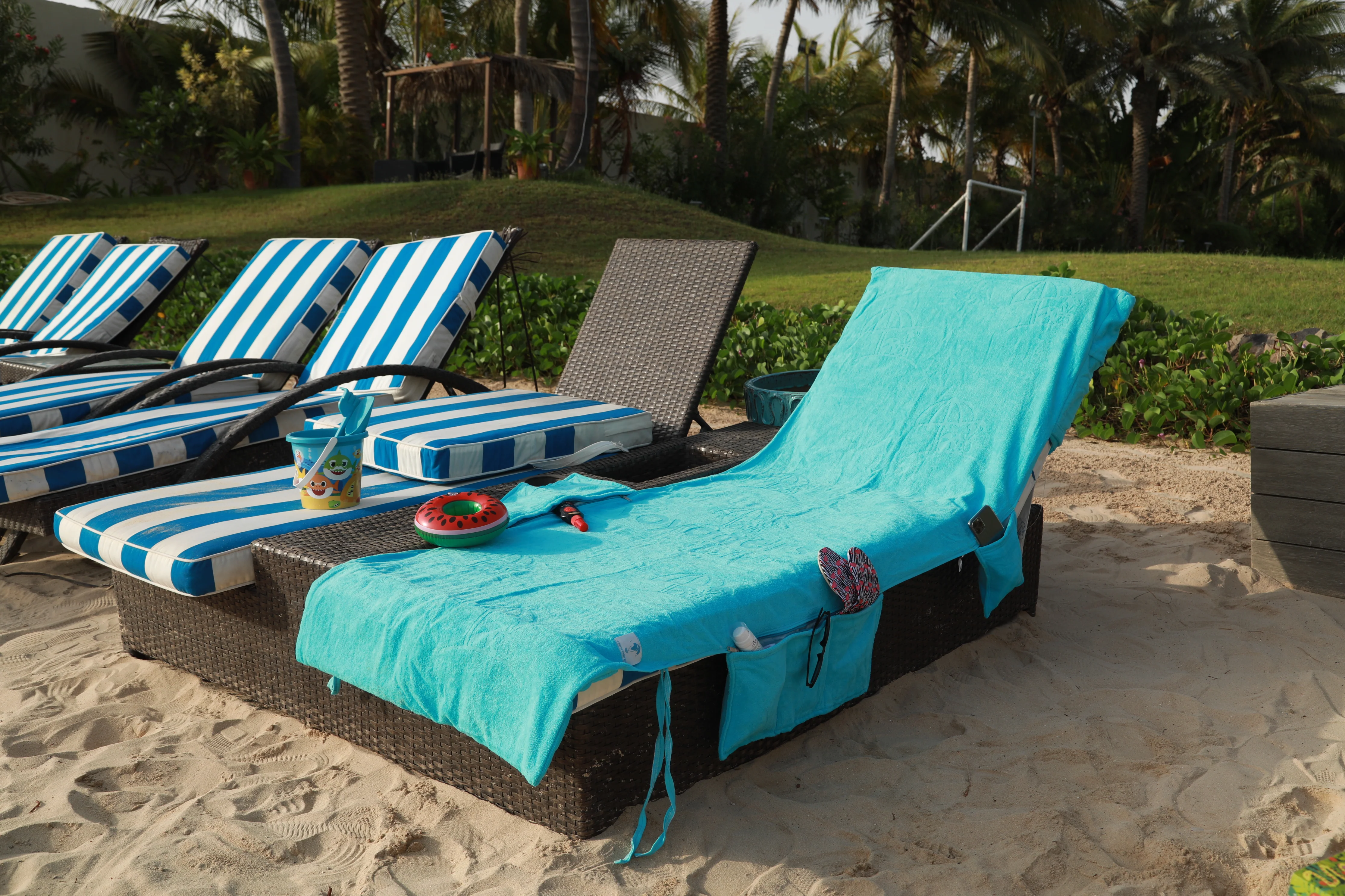 Turquoise Beach Bag - Image 4