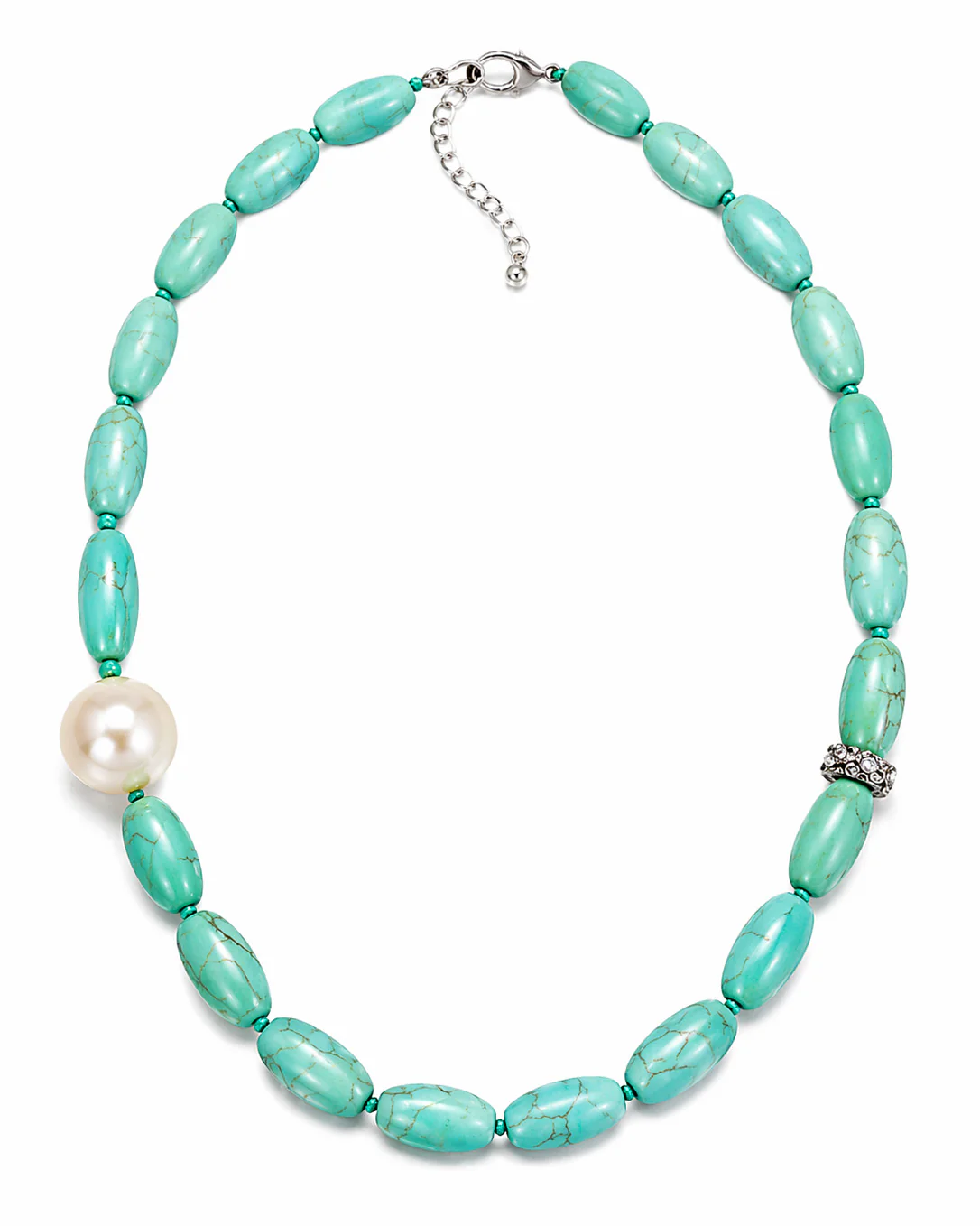Turquoise Choker with a Twist