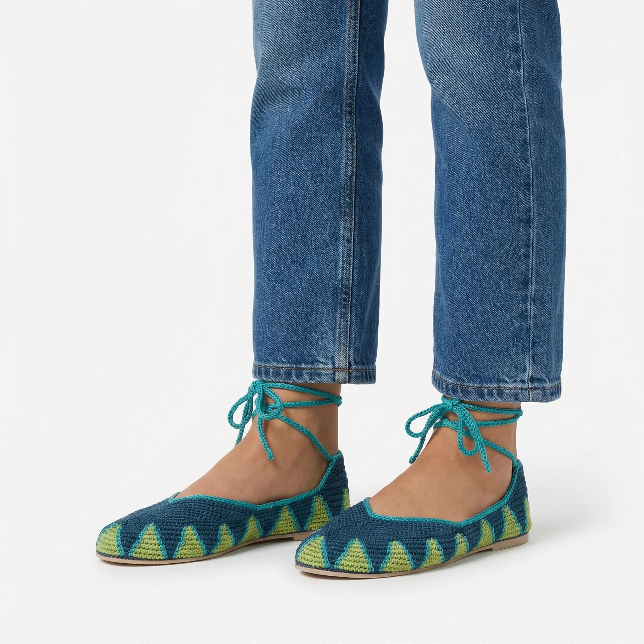 Turquoise & Green Ballerina - Image 3