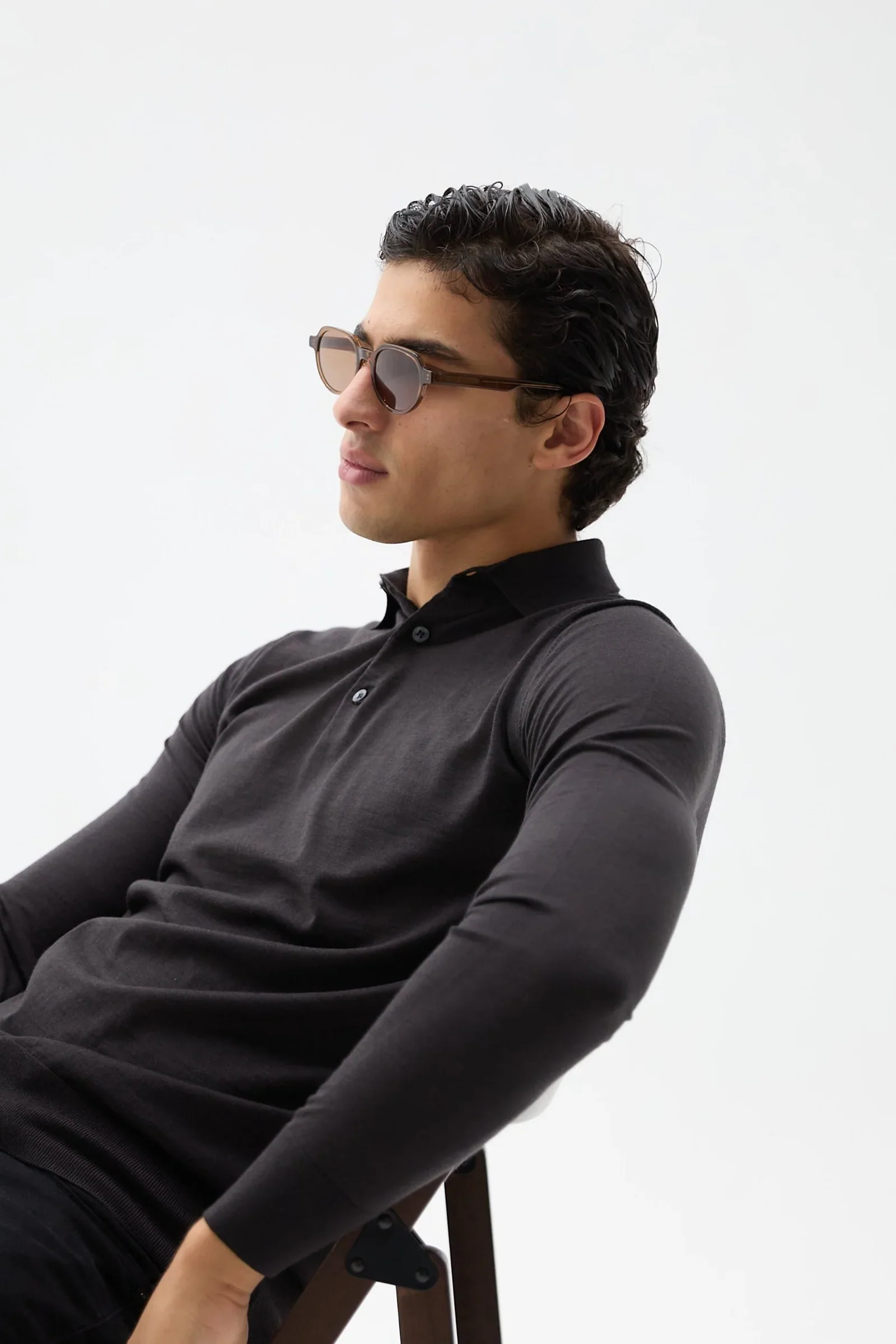 Unisex Mister C Cognac Sunglasses | Brown - Image 8