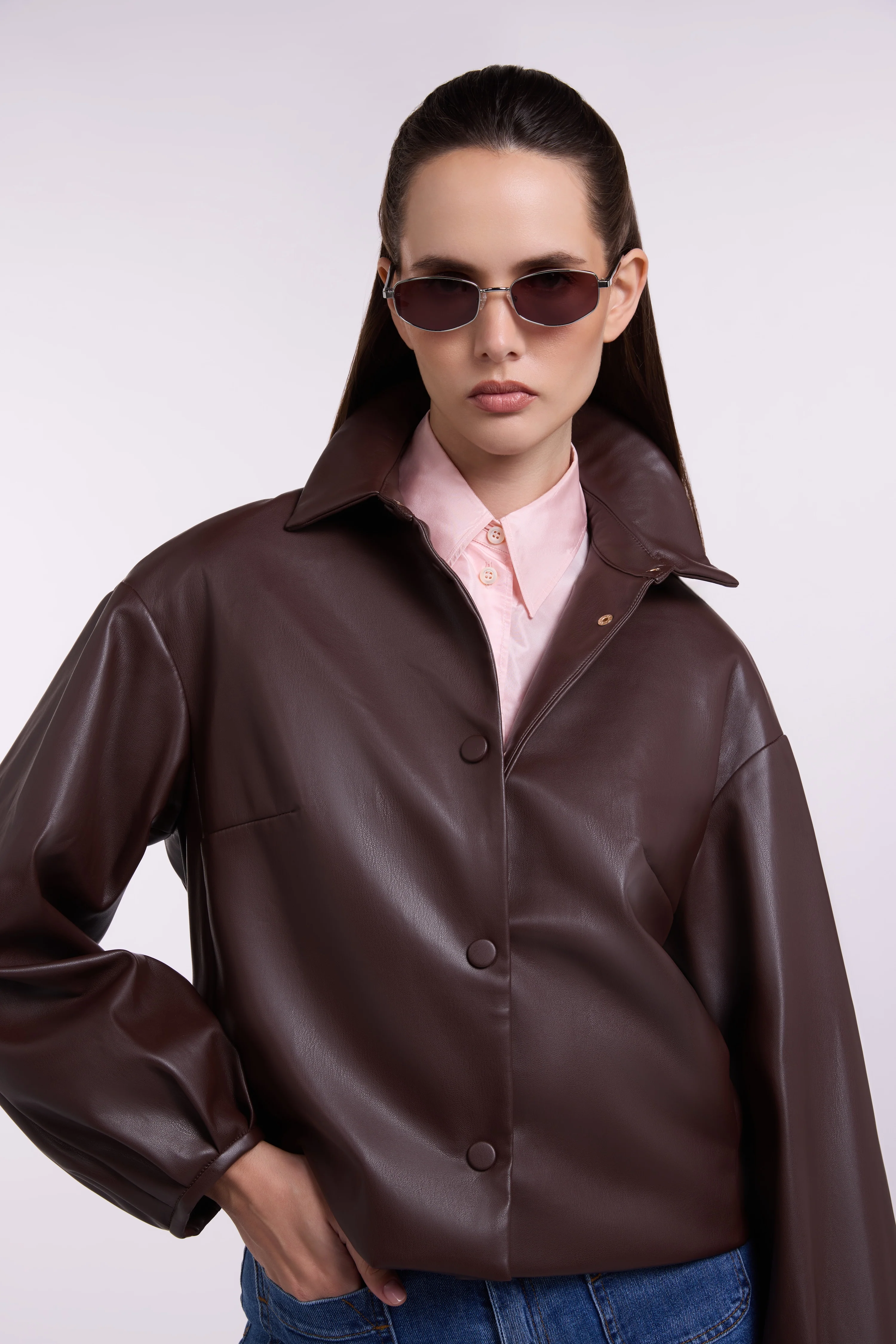 Unisex Nio Havana Sunglasses | Brown & Black - Image 8