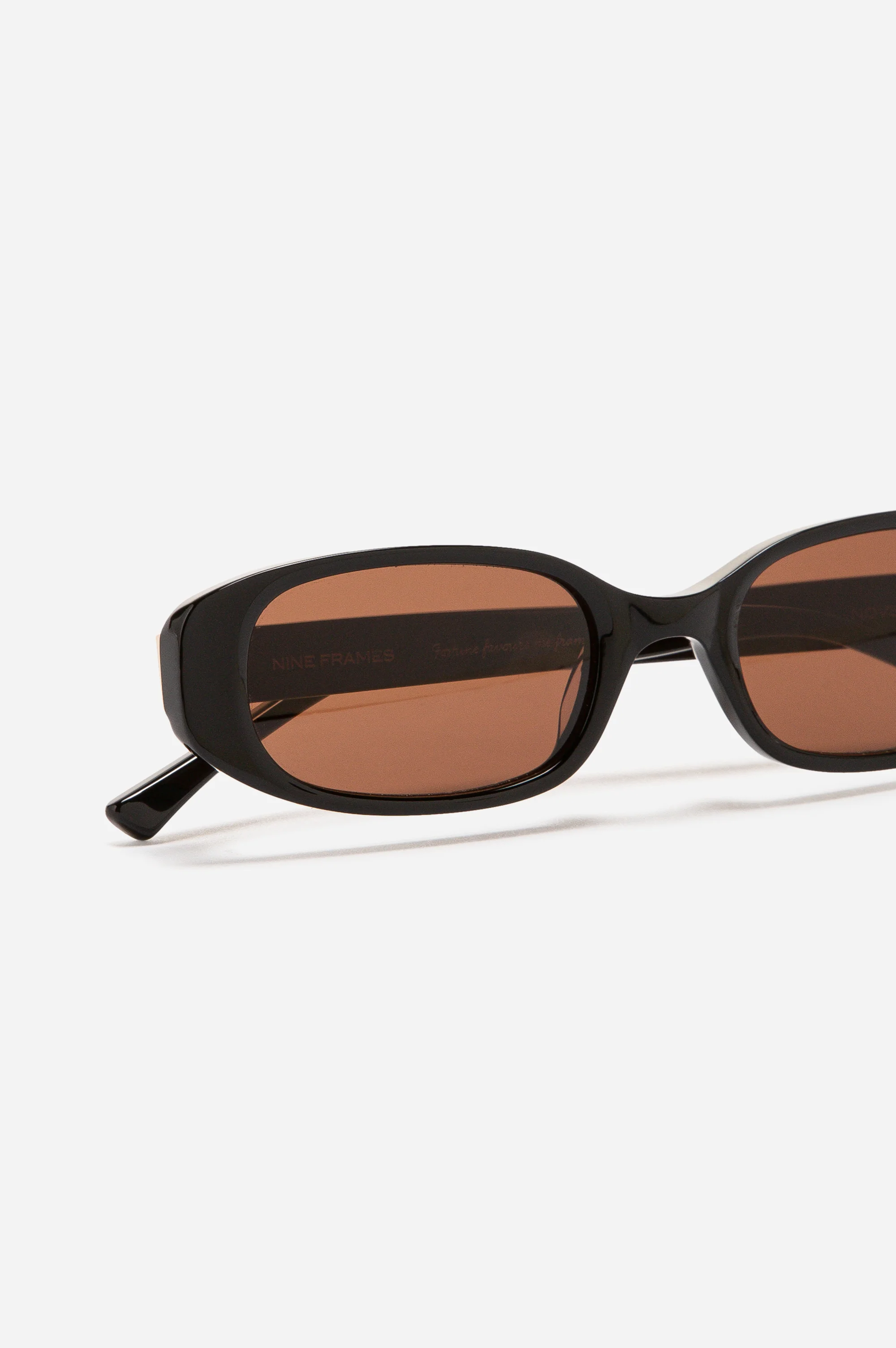 Unisex Novem Noir Sunglasses | Brown & Black - Image 5