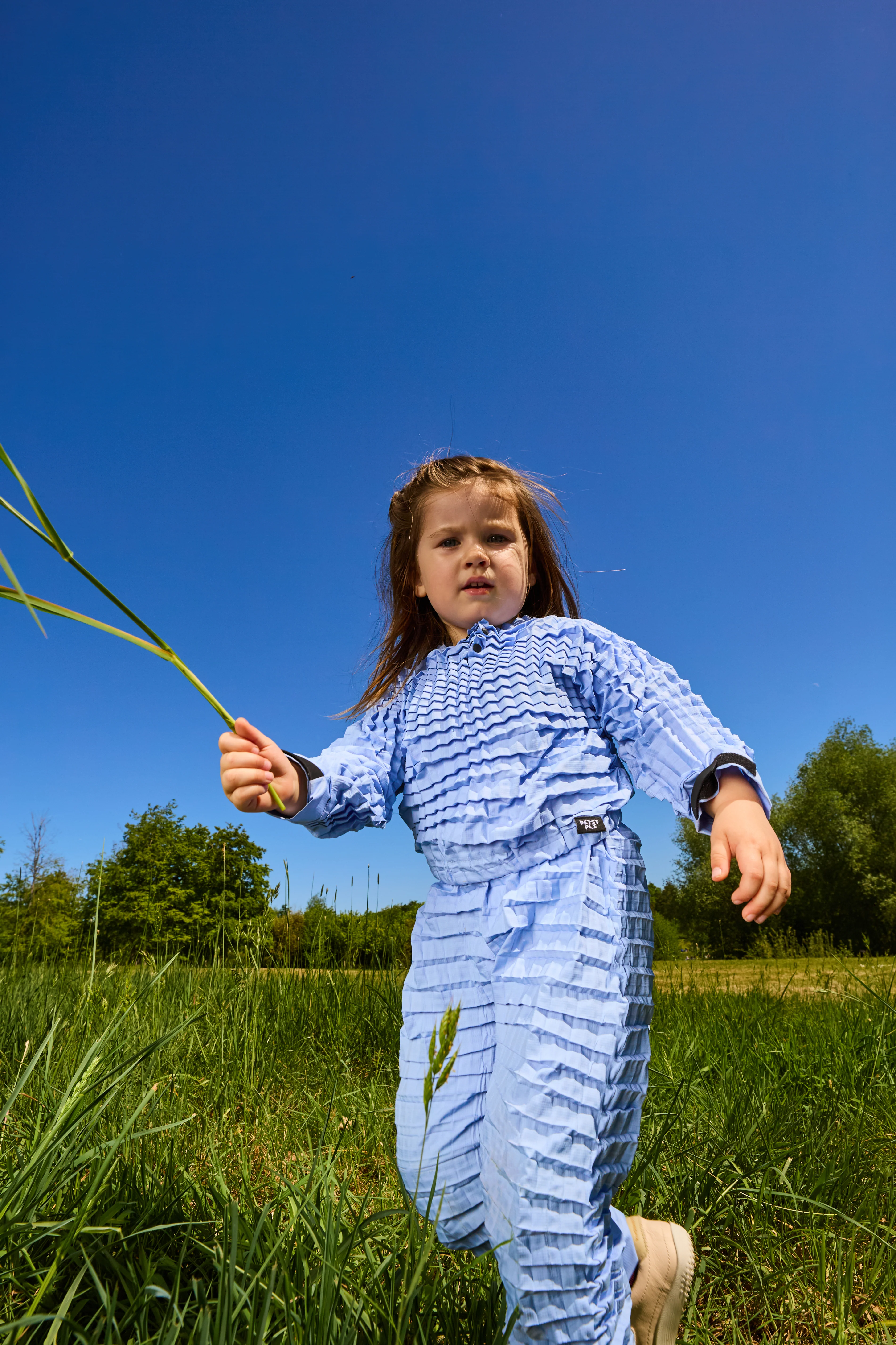 Versatile Kids’ Trousers | Sky Blue - Image 2