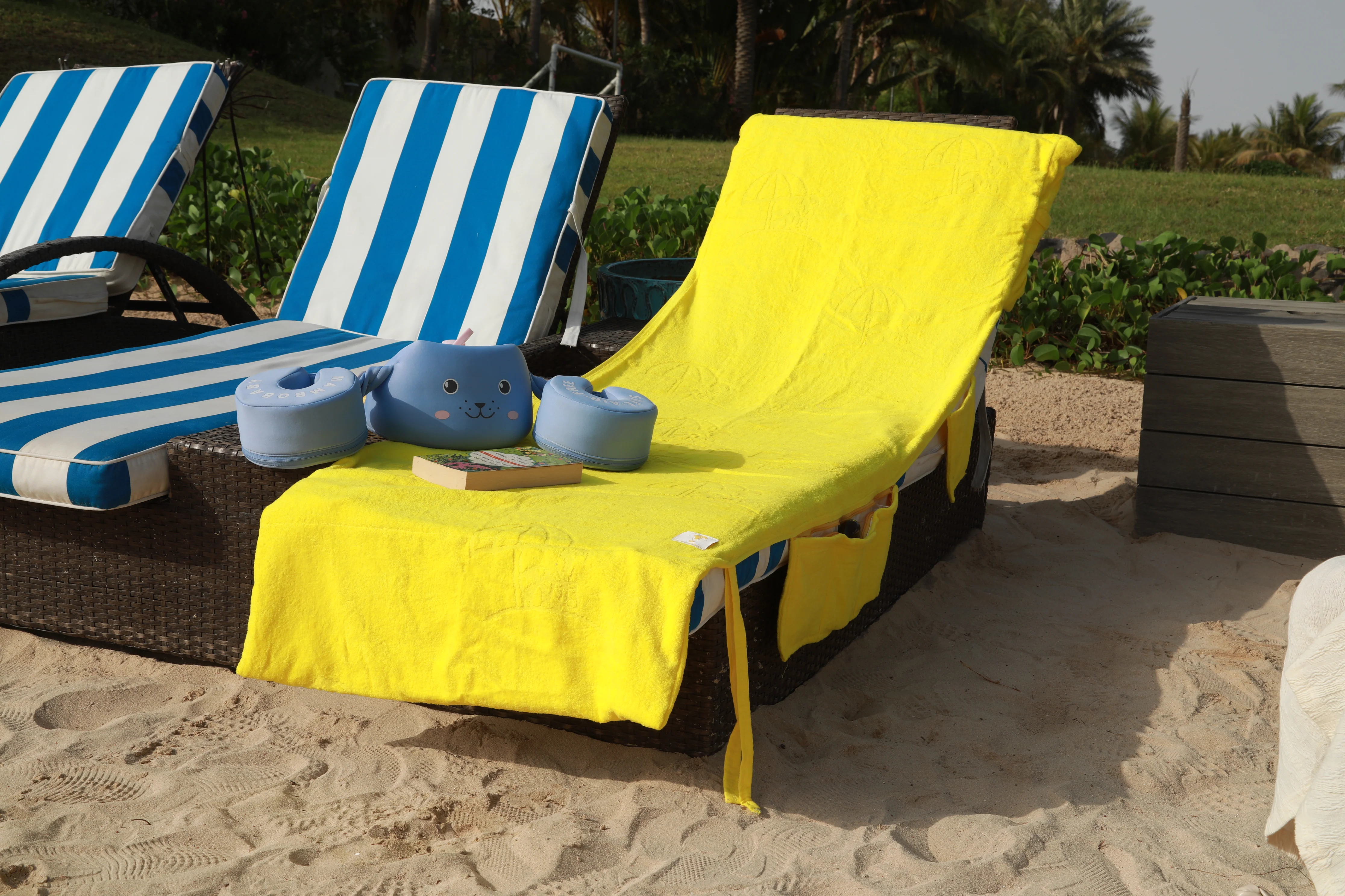 Yellow Beach Bag - Image 3