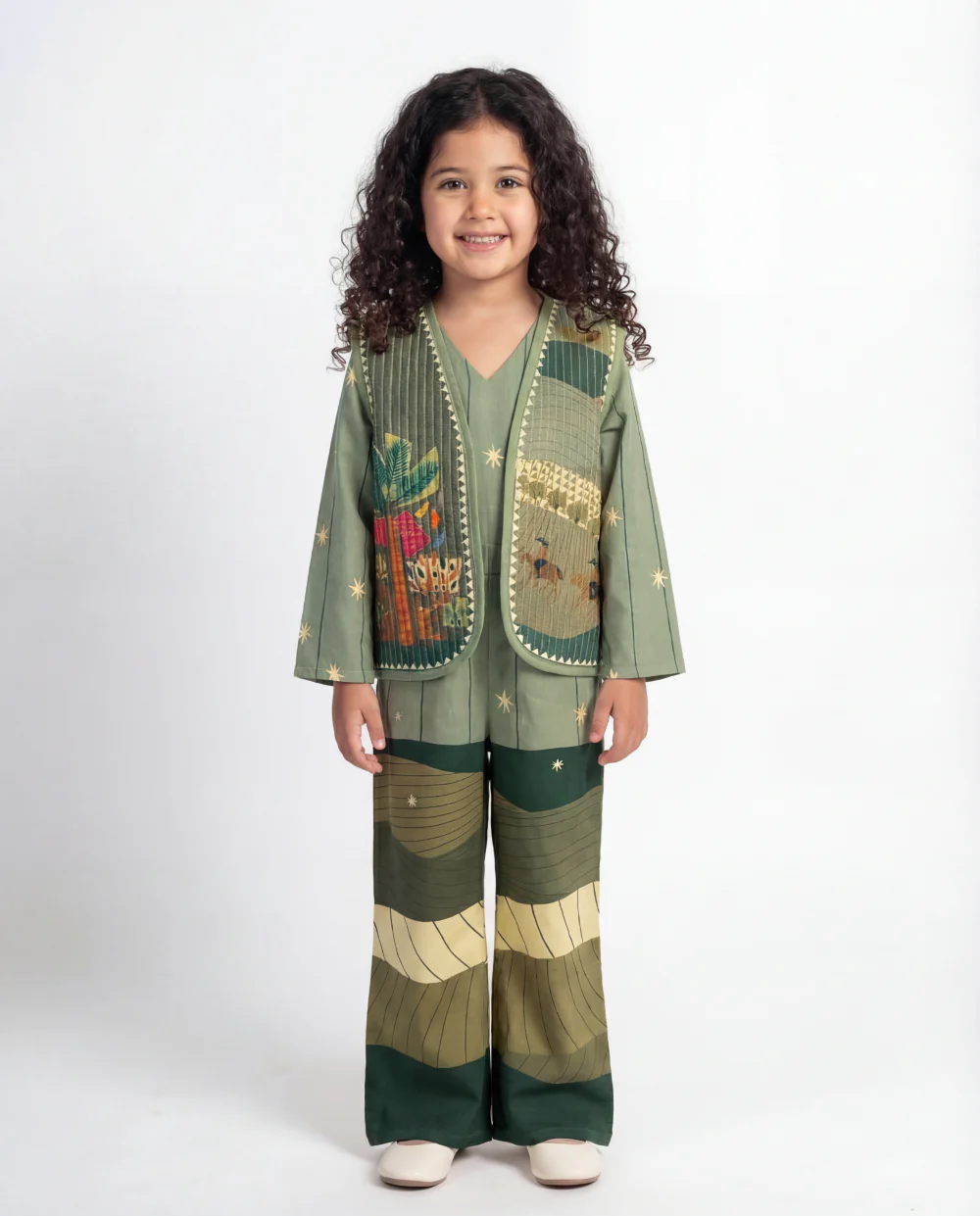 Wadi Vest/Jumpsuit Set
