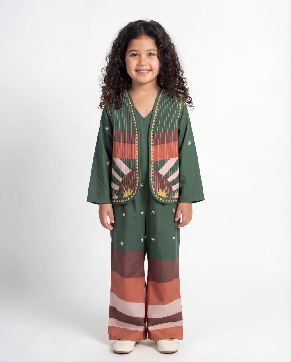 Wahaj Vest/Jumpsuit Set