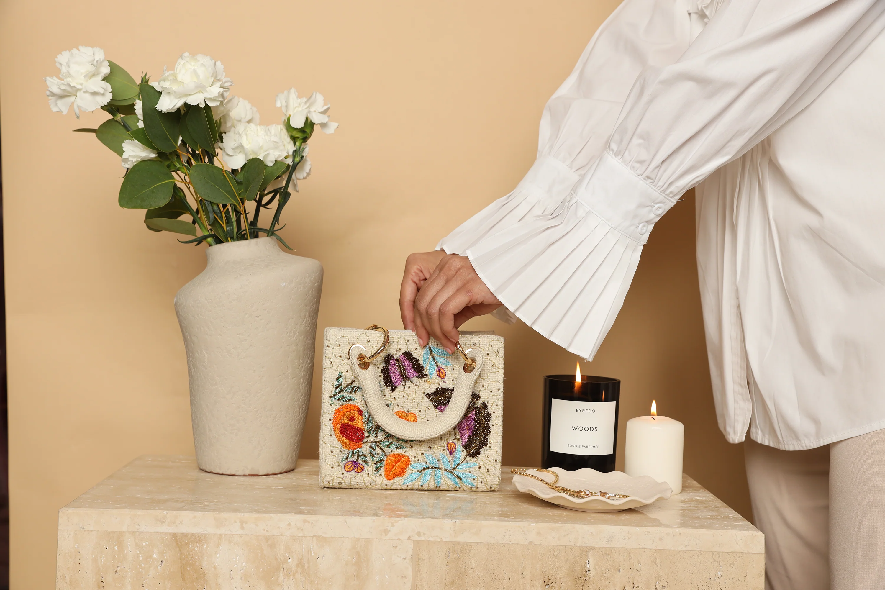 White Butterfly Bag - Image 3
