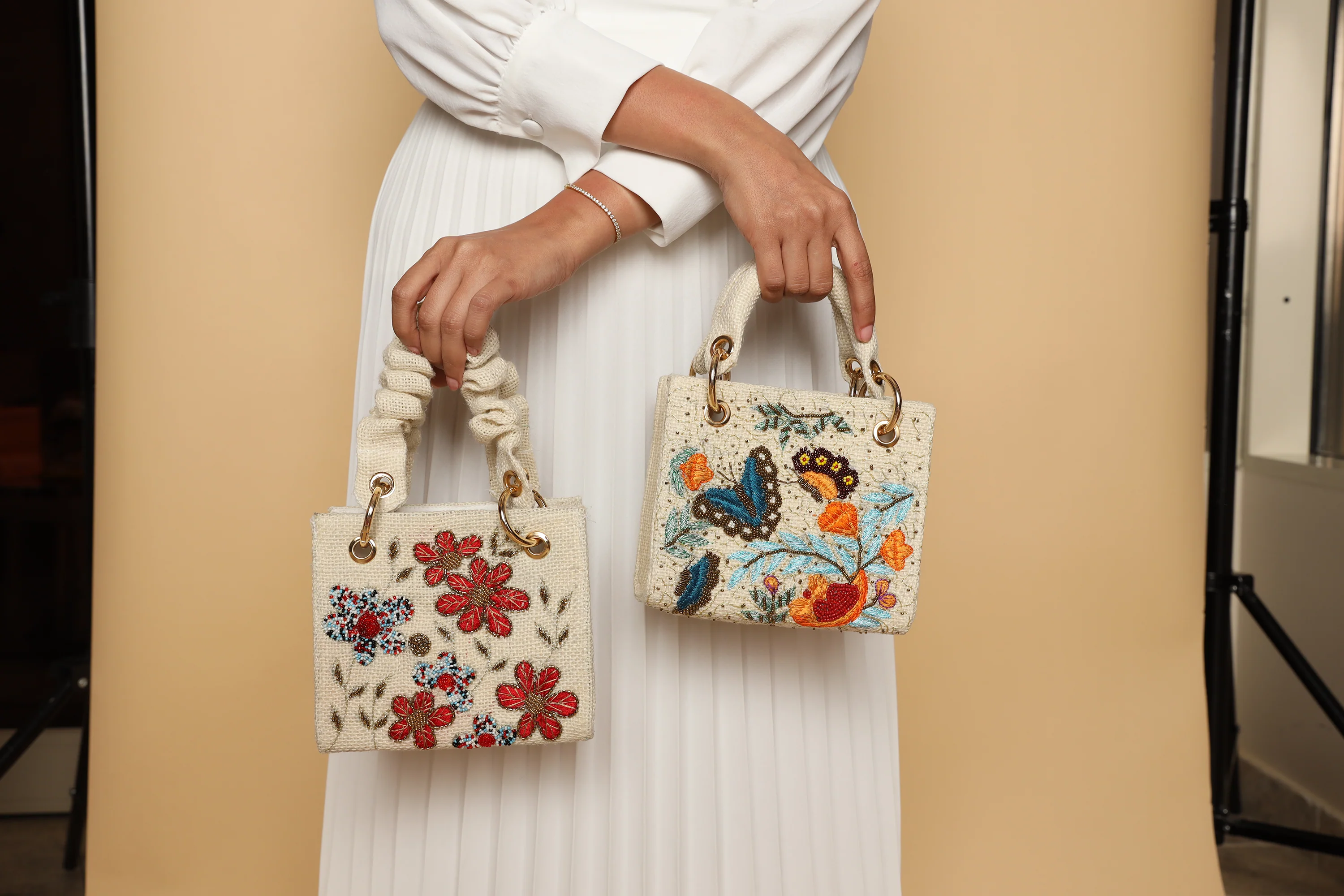 White Butterfly Bag - Image 6