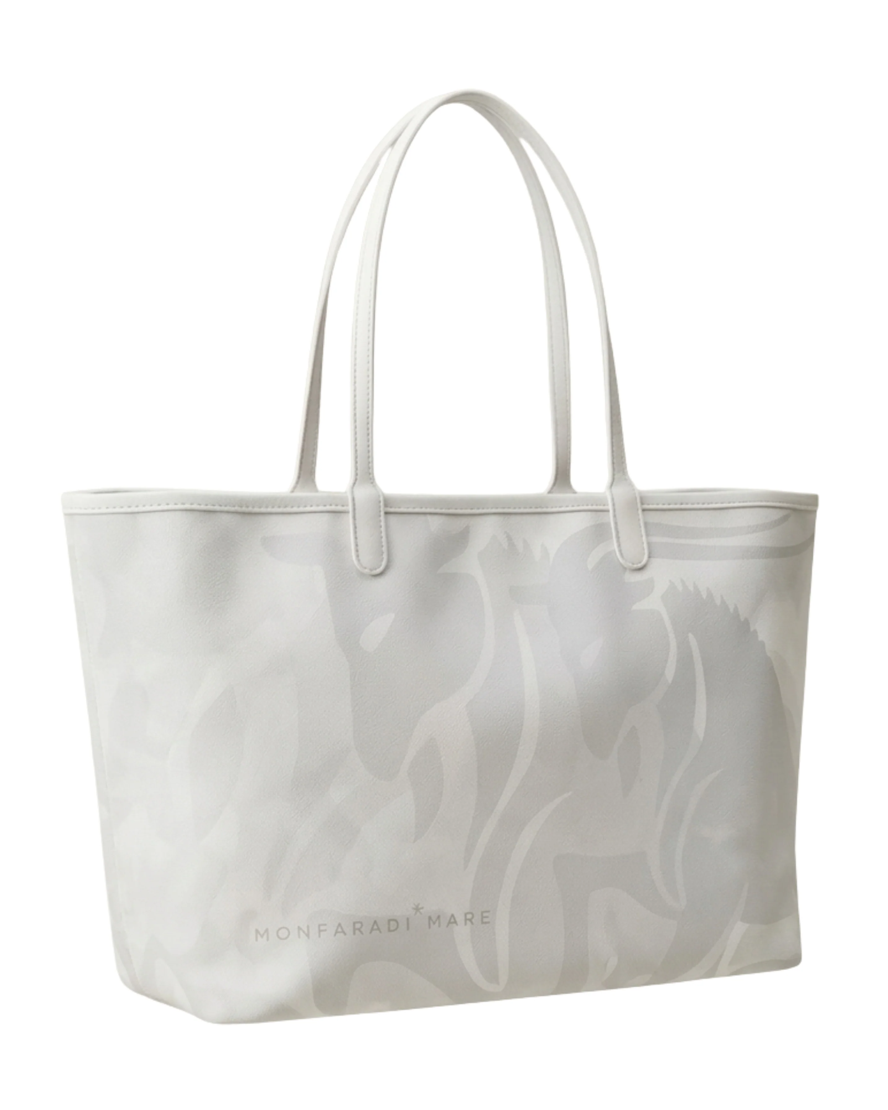 White Capricorn Tote Bag