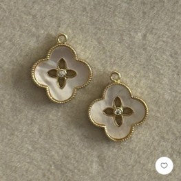 White Flower Charm - Image 2