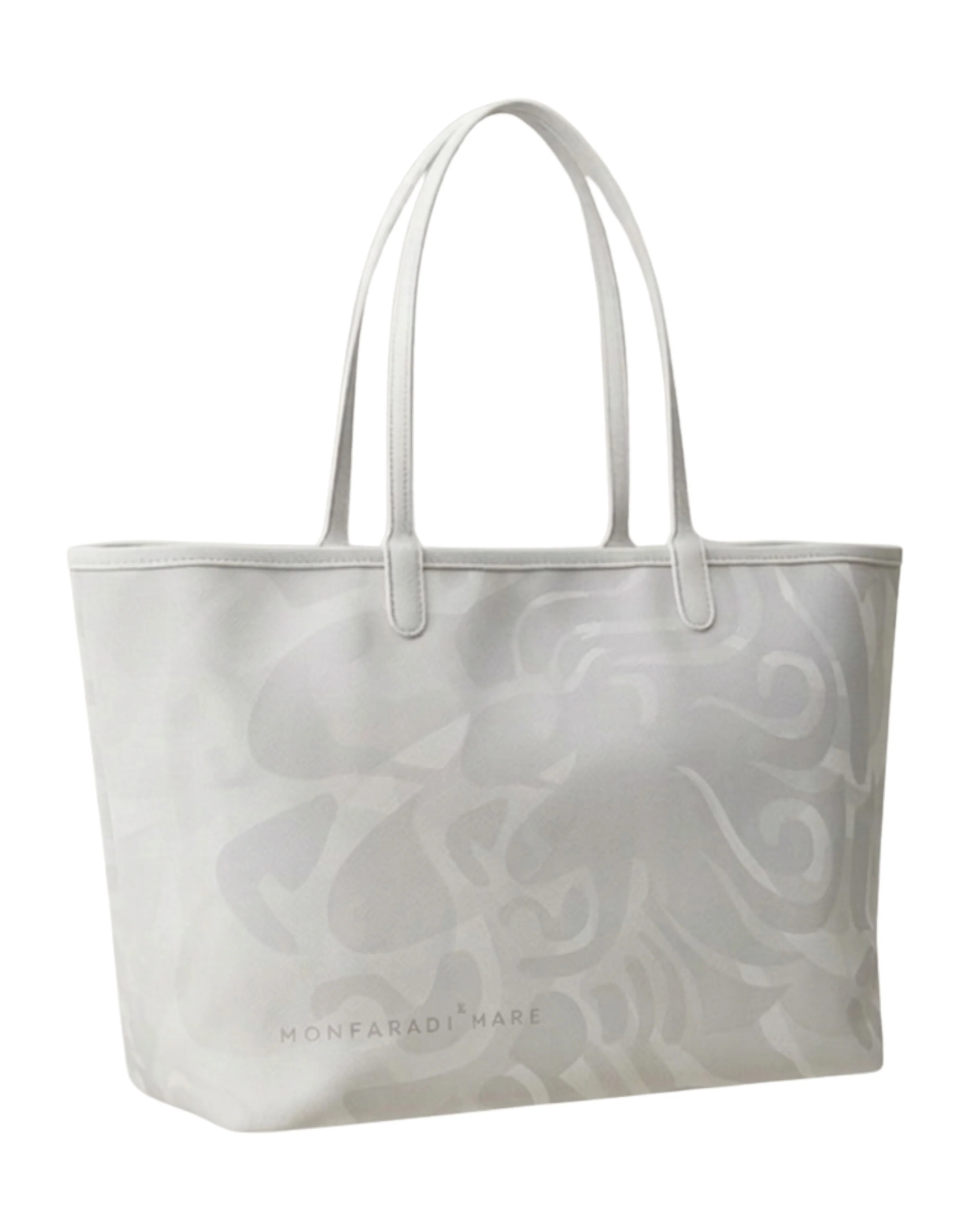 White Leo Tote Bag