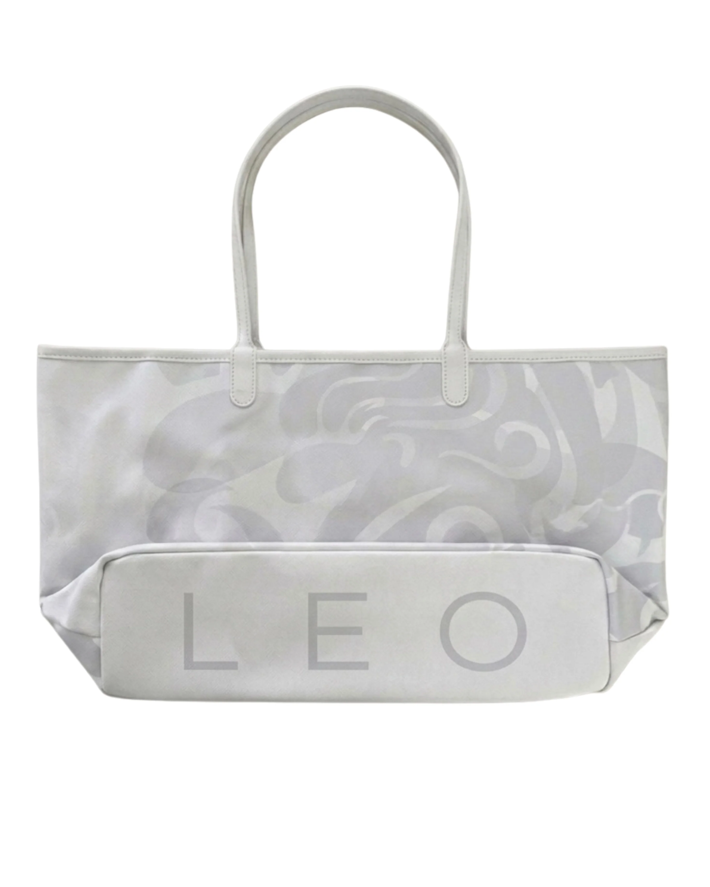 White Leo Tote Bag - Image 3