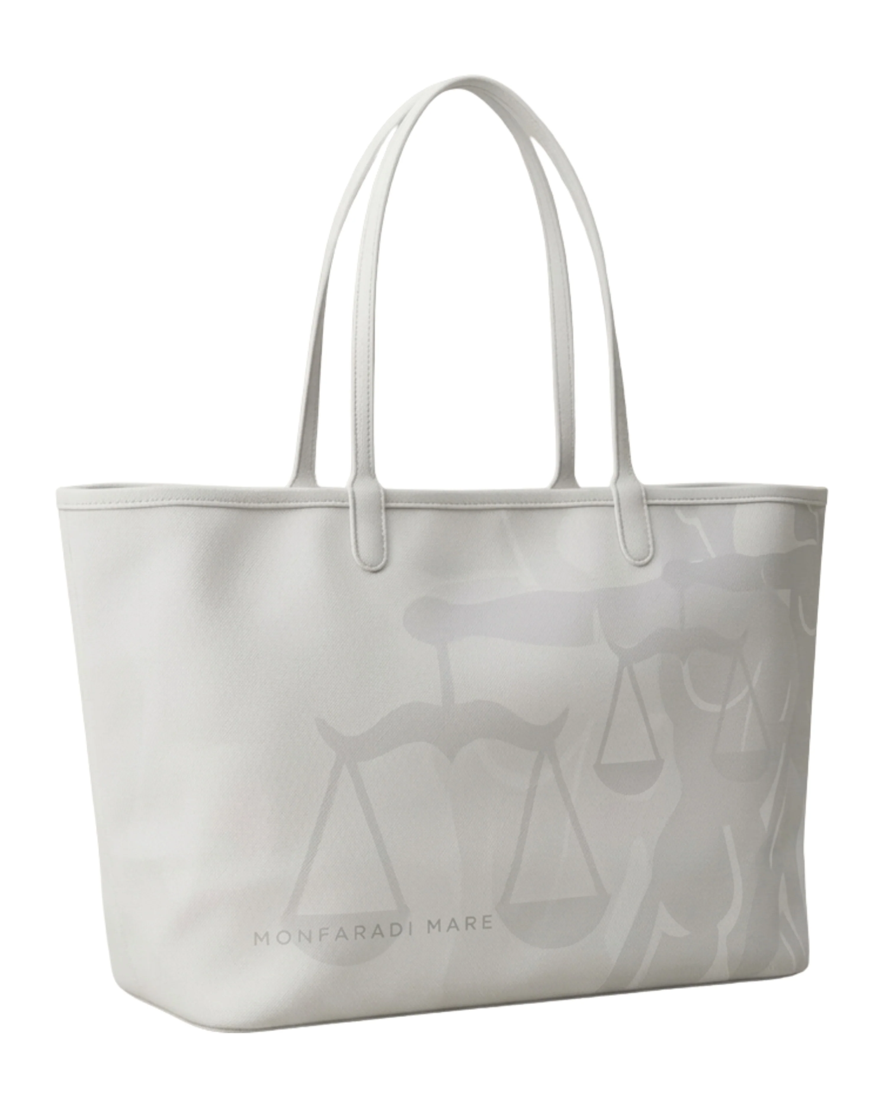 White Libra Tote Bag