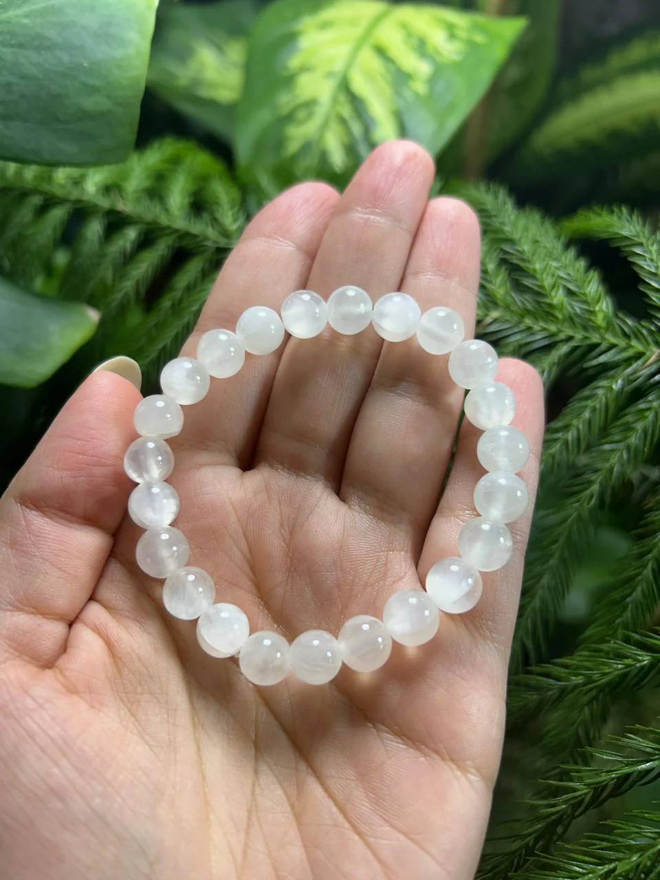 White Selenite Bracelet