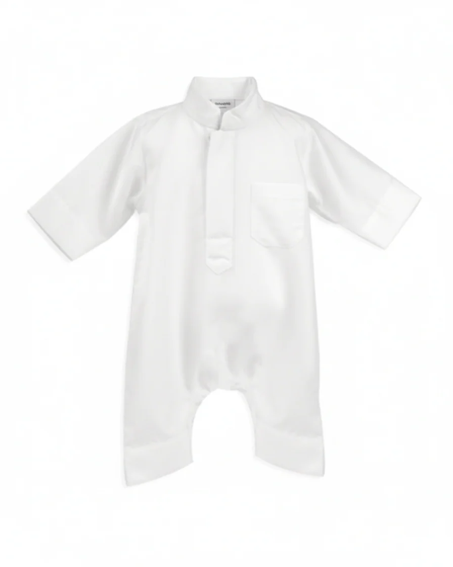 White Thoub Onesie