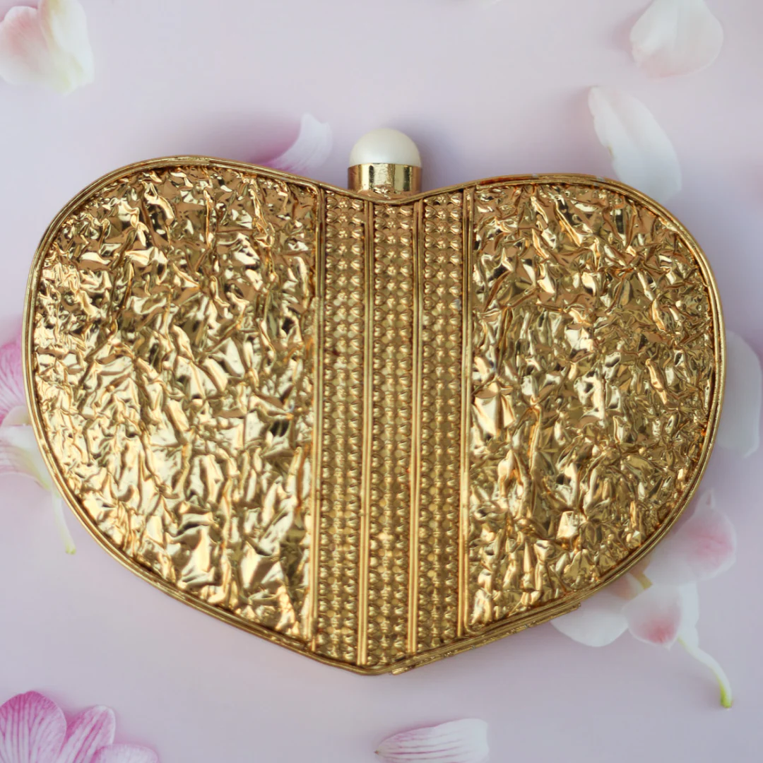 You are My Valentine Heart Shape Clutch - Image 3