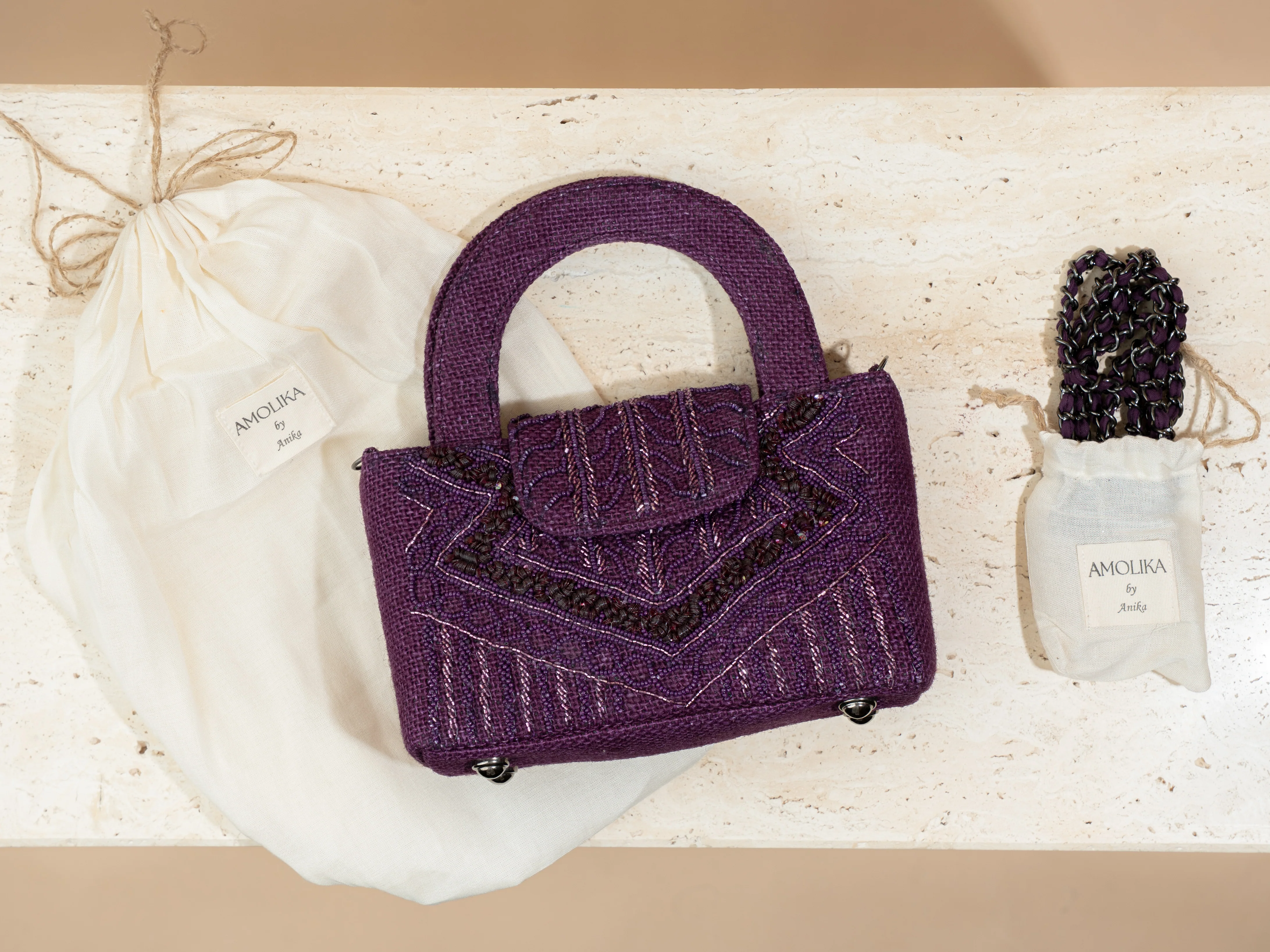 Plum Zara Bag - Image 15