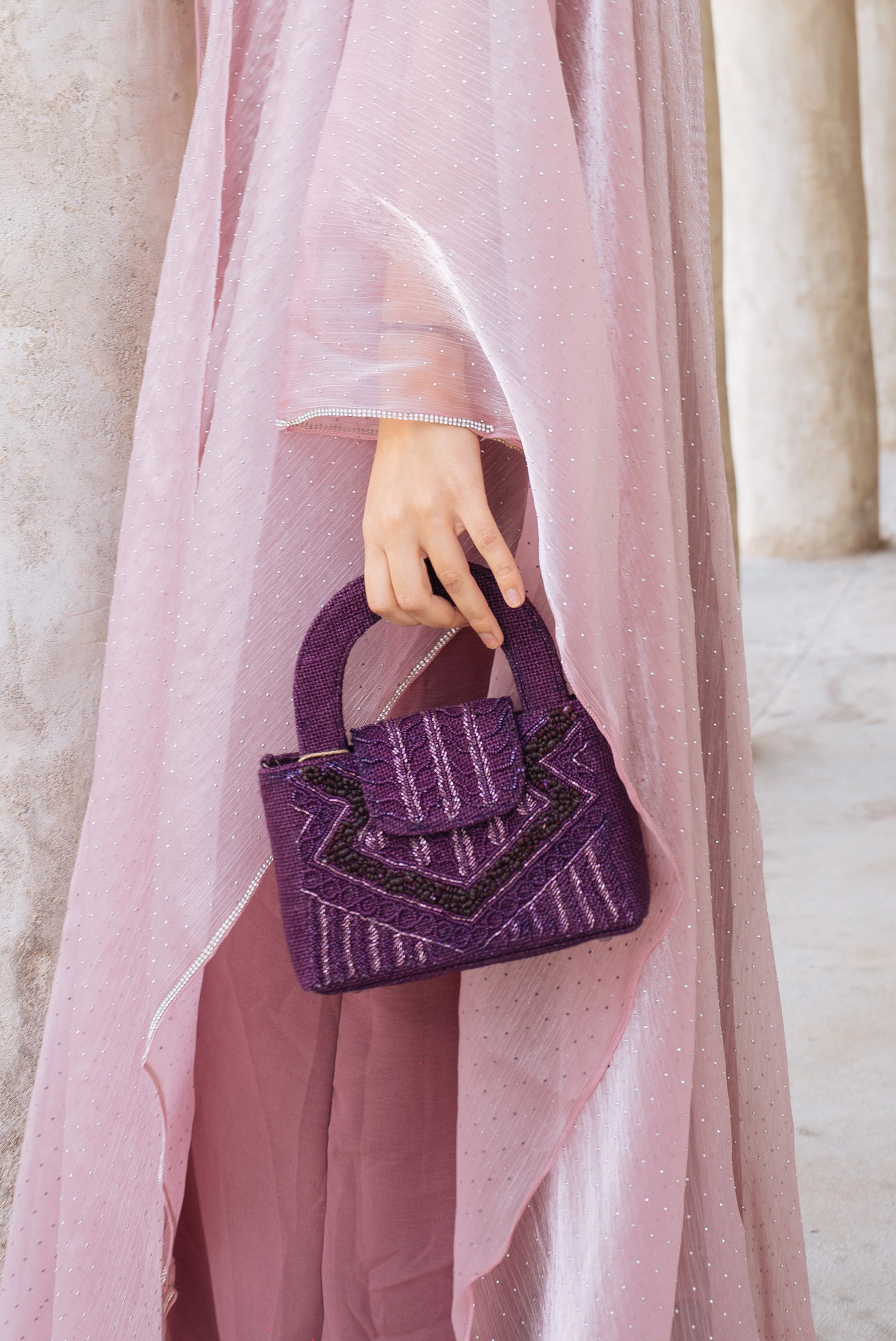 Plum Zara Bag - Image 3