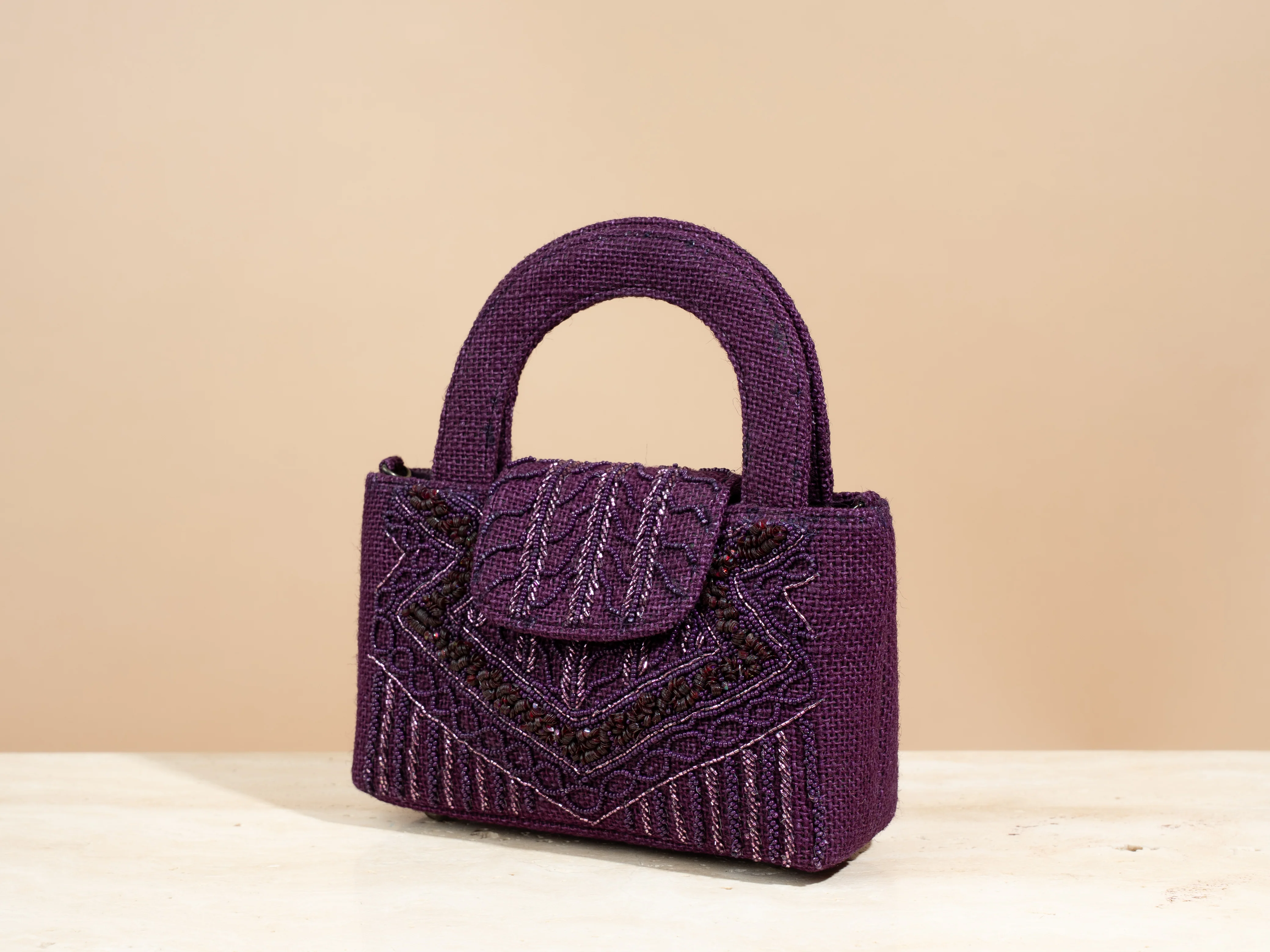 Plum Zara Bag - Image 9